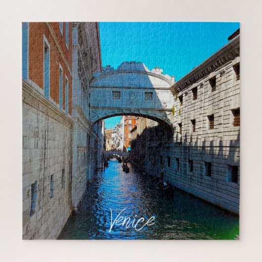 Puzzle Pont de Venise Italie de Sighs Canal Travel (Vertical)