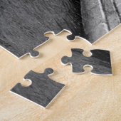 Puzzle Pont de Venise noir et blanc avec gondolier (Côté)