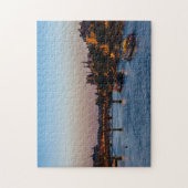 Puzzle Pont des arts à la tombée de la nuit - Paris, Fran (Vertical)