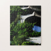 Puzzle Pont Des Fleurs Shelburne Falls MA (Vertical)