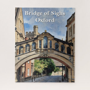 Puzzle Pont des Soupirs en peinture acrylique Oxford
