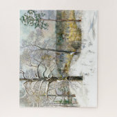Puzzle pont d'hiver (Vertical)