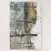 Puzzle pont d'hiver (Vertical)