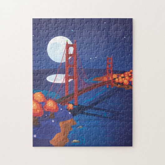 Puzzle Pont du Golden Gate de San Francisco (Vertical)