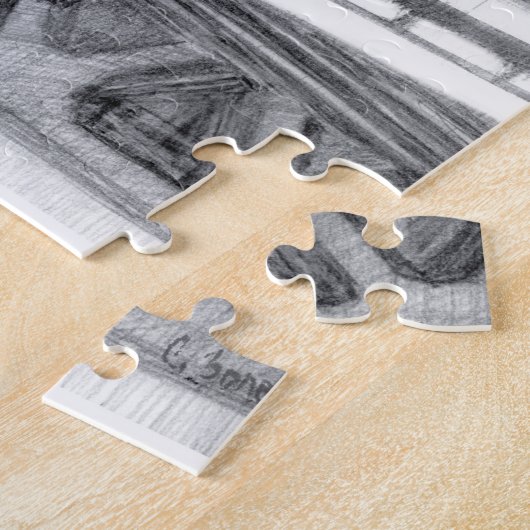 Puzzle Pont du métro (Côté)