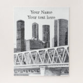 Puzzle Pont du métro (Vertical)