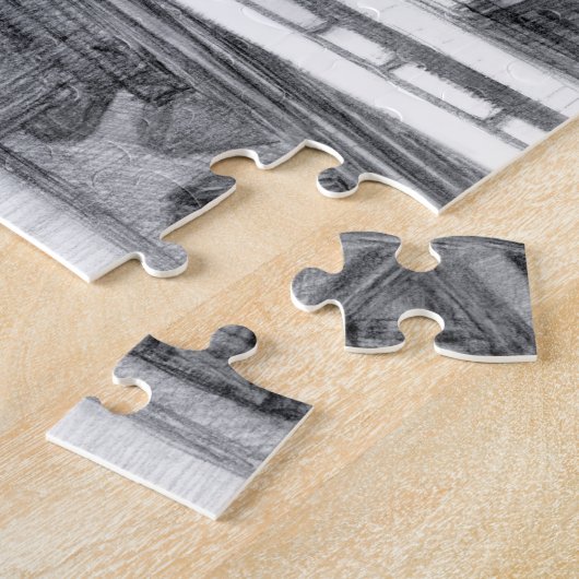 Puzzle Pont du métro (Côté)