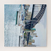 Puzzle Pont du port de Sydney avec yachts (Horizontal)