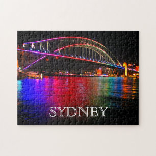 Puzzle pont du port vid sydney