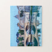 Puzzle Pont Emanuele II et Basilique Saint-Pierre - Rome (Vertical)