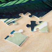 Puzzle Pont en acier vert (Côté)