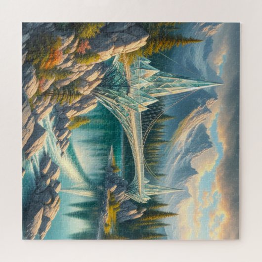 Puzzle Pont en cristal (Horizontal)