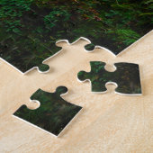 Puzzle Pont et cascade dans une forêt (Côté)