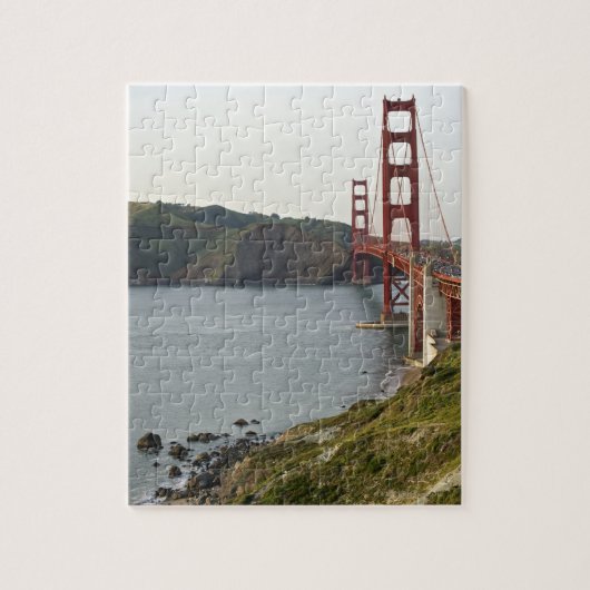 Puzzle Pont Golden Gate avec vue sur Marin Comté (Vertical)