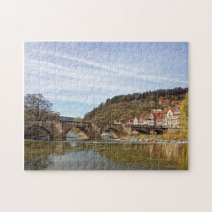Puzzle Pont historique, Hannoversch-Münden, Allemagne