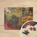 Puzzle Pont japonais | CLAUDE MONET<br><div class="desc">Japanese Bridge, également connu sous le nom d'Etang Water-Lily (1900), d'une série de peintures à l'huile de l'impressionniste français Claude Monet. La série Water Lilies de Monet décrit le jardin fleuri de sa maison, et a été l'objet principal de son travail pendant les dernières 30 années de sa vie. Utilisez...</div>