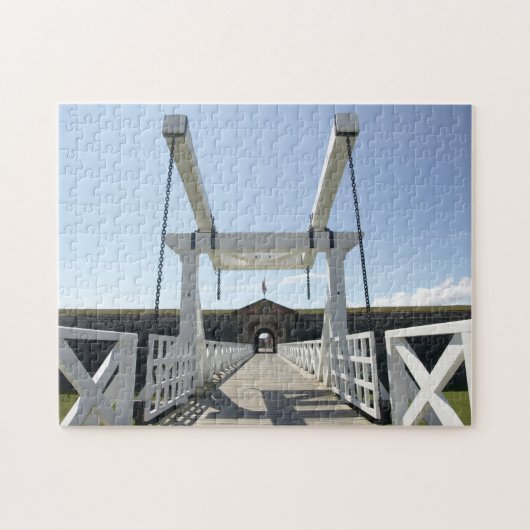 Puzzle Pont-levis de Fort George. (Horizontal)