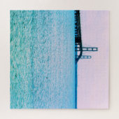 Puzzle Pont Mackinac - Lac Michigan - 20x20 - 676 pcs (Horizontal)