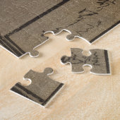 Puzzle Pont Mannen, Fukagawa par Utagawa Hiroshige (Côté)