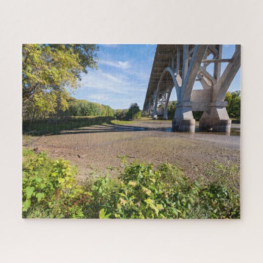 Puzzle pont mendota traversant le parc de snelling fort (Horizontal)