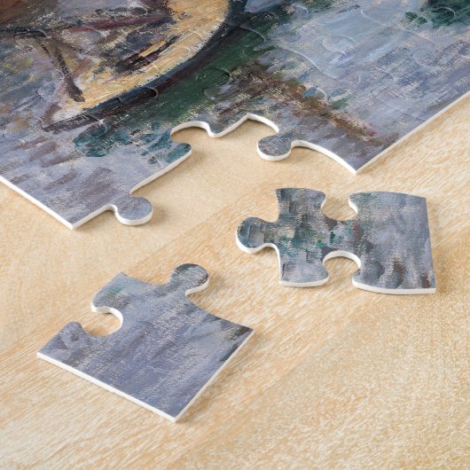 Puzzle Pont Monet Argenteuil Gray Day Fine Art (Côté)