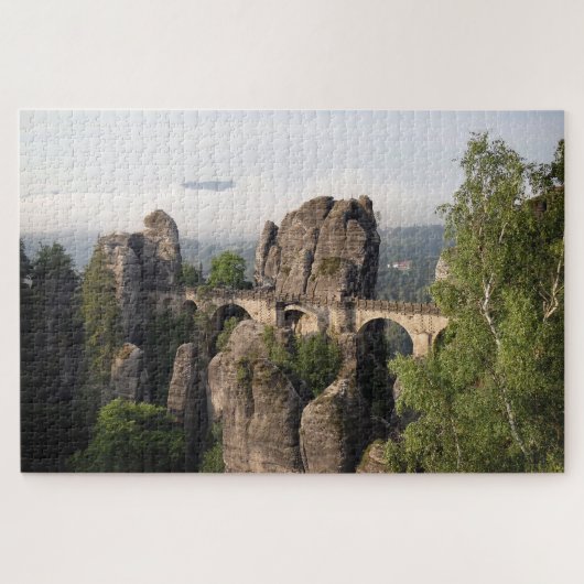 Puzzle Pont rocheux de Bastei dans Saxon Suisse, (Horizontal)