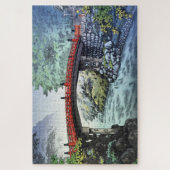 Puzzle Pont Shinkyo à Nikko par Tsuchiya Koitsu (Vertical)