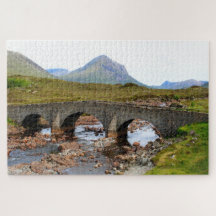 Pont Sligachan, île de Skye, Écosse