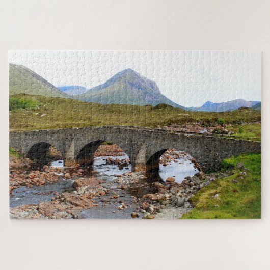 Puzzle Pont Sligachan, île de Skye, Écosse (Horizontal)