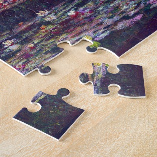 Puzzle Pont sur l'étang Nénuphar par Claude Monet (Côté)