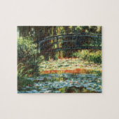 Puzzle Pont sur l'étang Nénuphar par Claude Monet (Horizontal)
