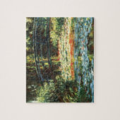 Puzzle Pont sur l'étang Nénuphar par Claude Monet (Vertical)