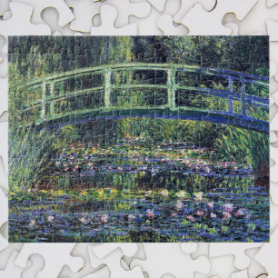 Puzzle Pont sur l'étang Nénuphar par Claude Monet