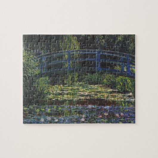 Puzzle Pont sur l'étang Nénuphar par Claude Monet (Horizontal)