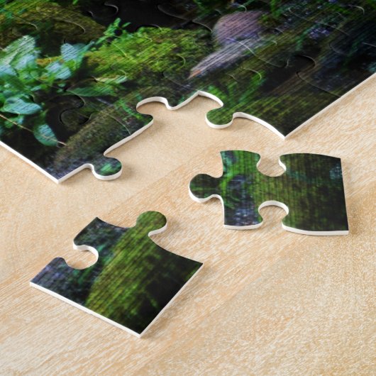 Puzzle Pont Troll dans la forêt - 11x14 (Côté)