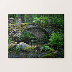 Puzzle Pont Troll dans la forêt - 11x14