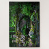 Puzzle Pont Troll dans la forêt - 20x30 (Vertical)