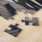 Puzzle pont viaduc paysage (Côté)