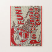 Puzzle Pontchartrain Beach, Vintage, (Vertical)