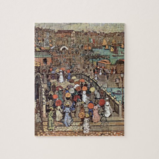 Puzzle Ponte Della Paglia, Venise de Maurice Prendergast (Vertical)