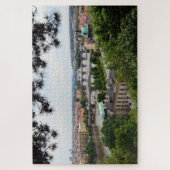 Puzzle Ponts Prague et Rivière Vltava /Czechia (Vertical)