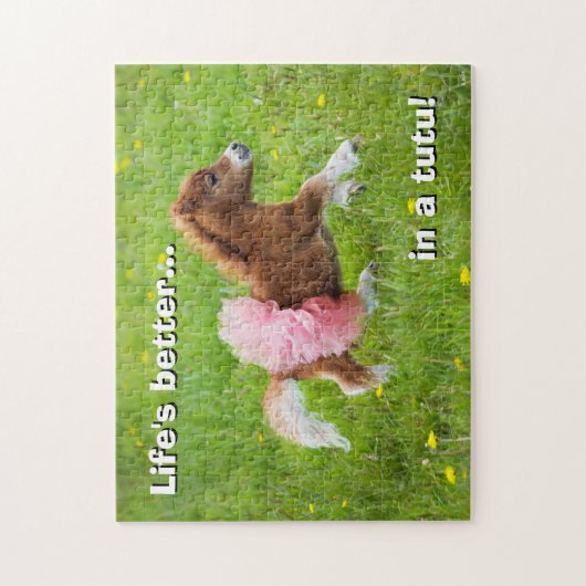 Puzzle Pony à Tutu (Vertical)