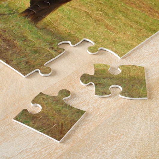 Puzzle Pony miniature Brown (Côté)