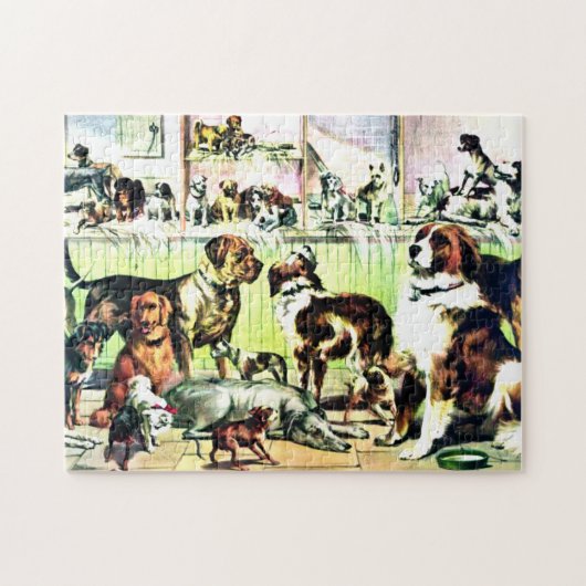 Puzzle "Pooch Parlor" (Horizontal)
