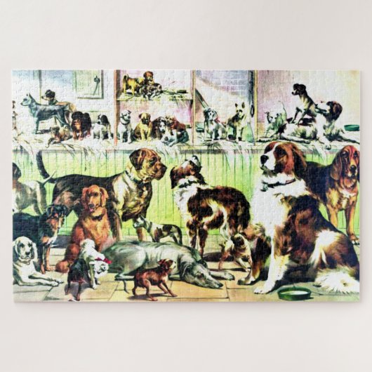 Puzzle "Pooch Parlor" (Horizontal)