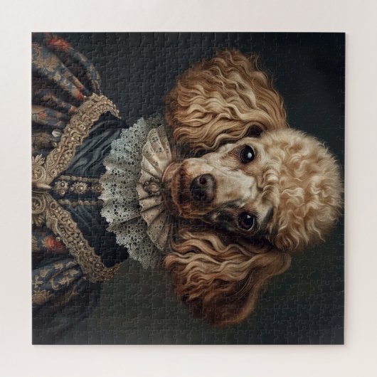 Puzzle Poodle Baroque Beau (Horizontal)