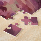 Puzzle Poodle Dog Valentine's Day Ruby Heart Elegance (Côté)