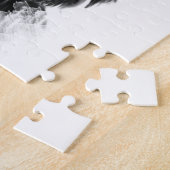 Puzzle Poodle Dog with Hearts Saint-Valentin (Côté)