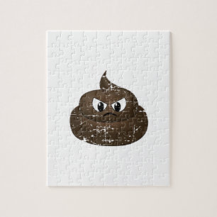 Puzzle Poop de dessin en colère