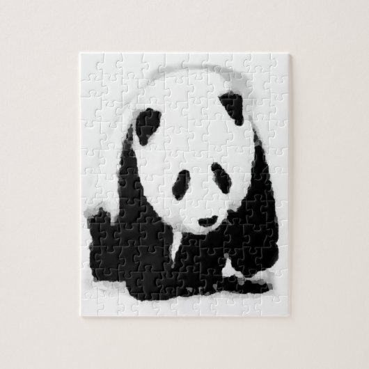 Puzzle Pop Art Baby Panda (Vertical)